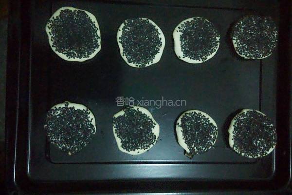 香菇肉馅芝麻饼的做法图解27