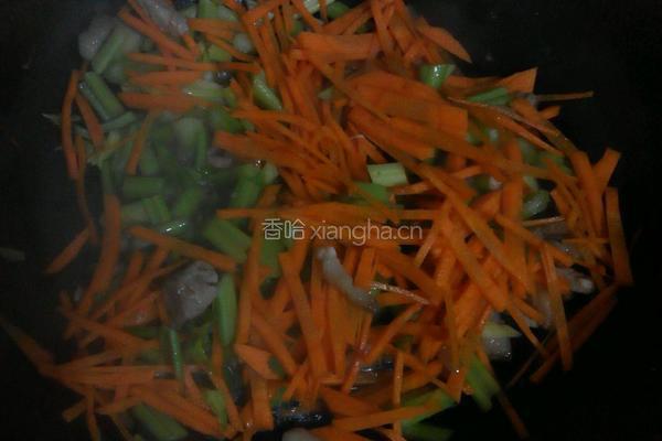 炒干米粉的做法图解3