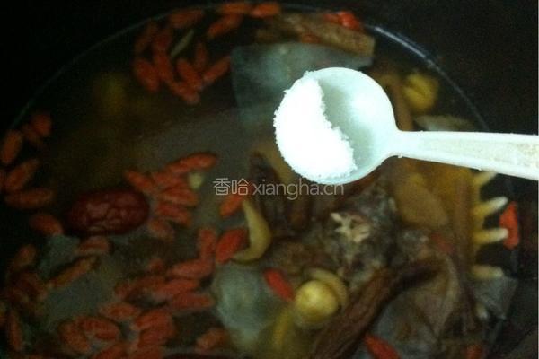 广东靓汤—甲鱼参头汤的做法图解7