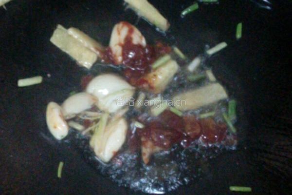 猪肝菠菜的做法图解3