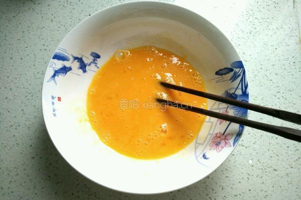 鸡蛋米饭饼的做法图解3