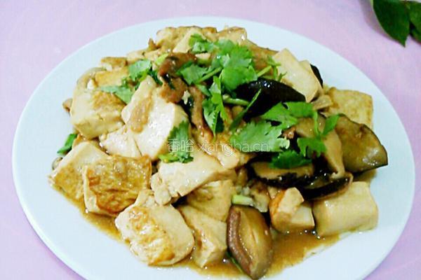 香菇炖豆腐的做法图解10