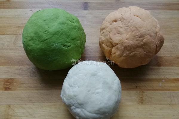 彩虹水饺的做法图解2