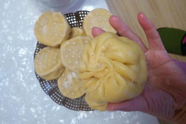 黄金酸菜包的做法图解11