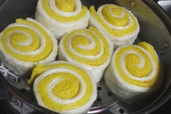 牛奶南瓜馒头的做法图解15