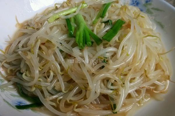 蒜香豆芽菜的做法图解6