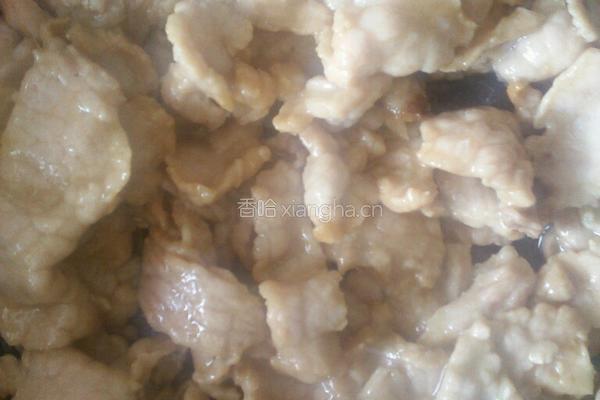 香菇炒肉片的做法图解5