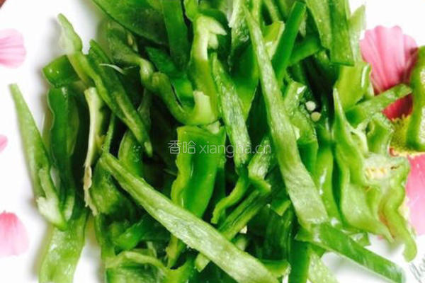 青椒肉丝的做法图解3