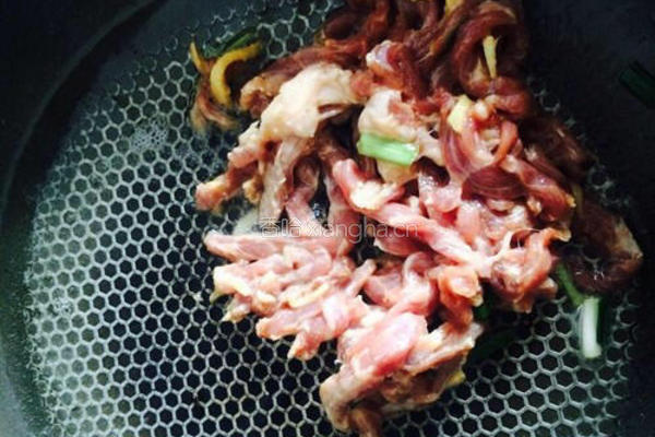 青椒肉丝的做法图解5