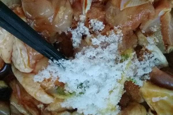 红烧鸡肉的做法图解4