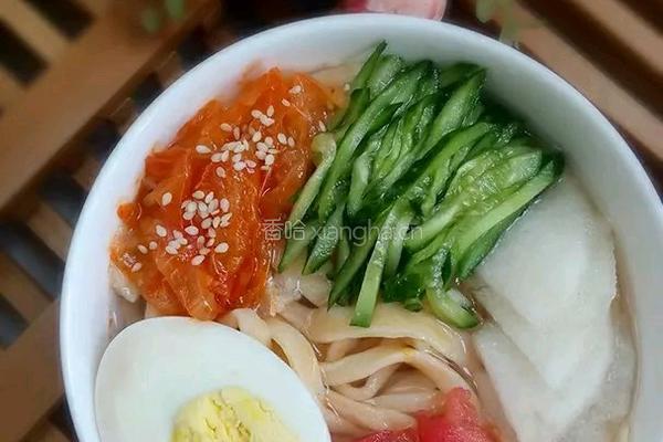 果蔬泡菜凉面的做法图解18
