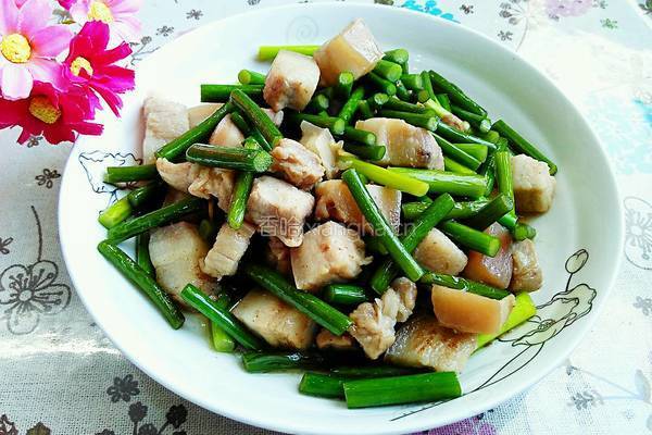蒜薹炒肉的做法图解15