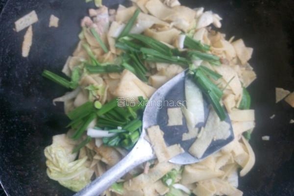炒绿豆皮饼
