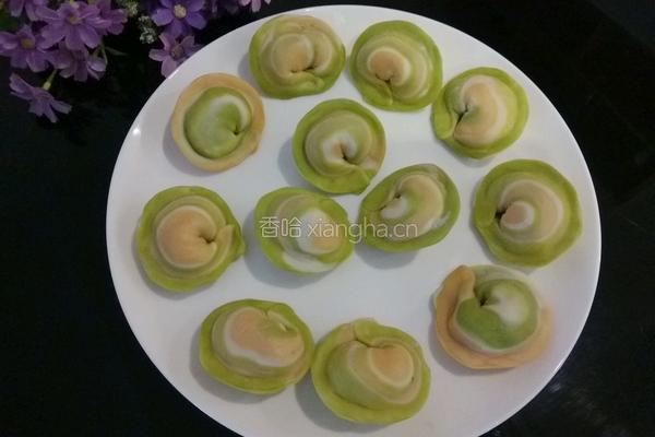 元宝彩虹饺的做法图解13