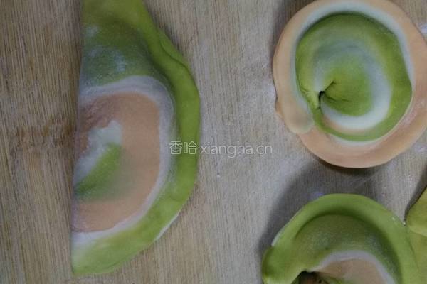 元宝彩虹饺的做法图解12