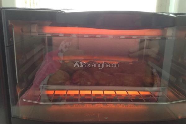 烤鸡翅。的做法图解6