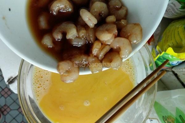 虾仁蒸水蛋的做法图解4
