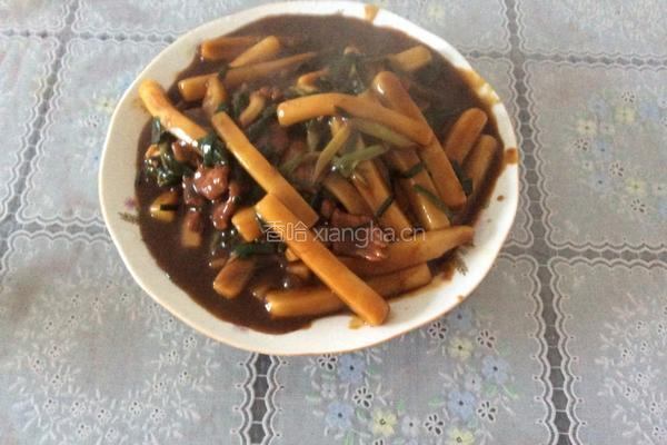 炒年糕的做法图解7