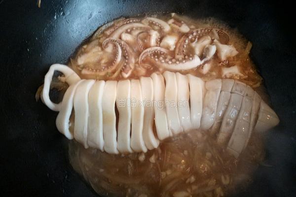 洋葱烩鱿鱼的做法图解13