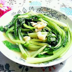 蒜香小白菜的做法[图]