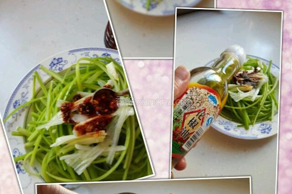 凉拌蒜苔的做法图解5
