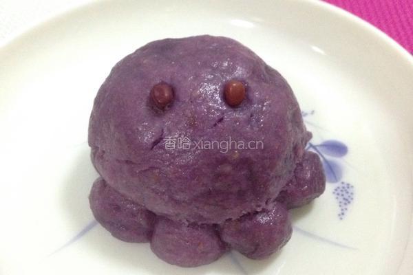 章鱼紫薯馒头的做法图解15