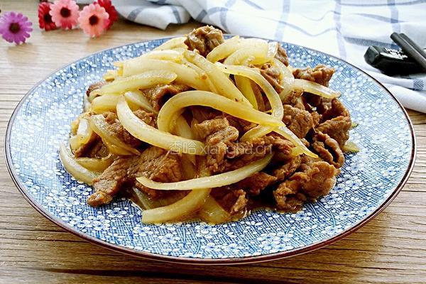 洋葱炒牛肉的做法图解6