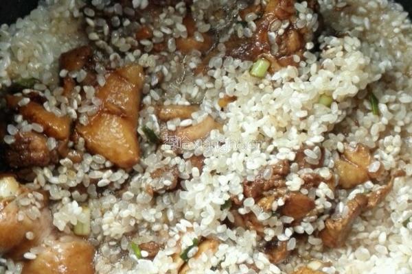 黑椒鸡腿焖饭的做法图解4