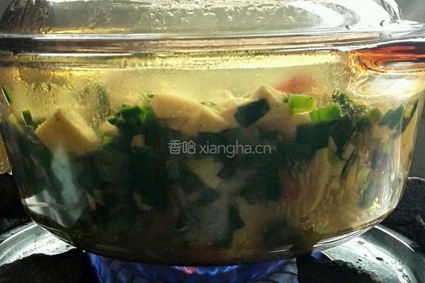 腊肠蒜香千页豆腐的做法图解5