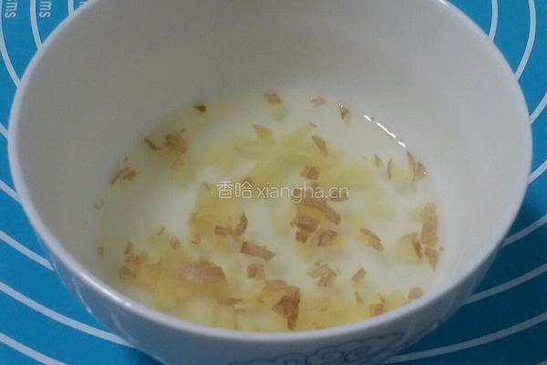 莲蓬萝卜汤的做法图解4