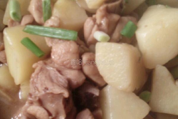 土豆鸡腿的做法图解8