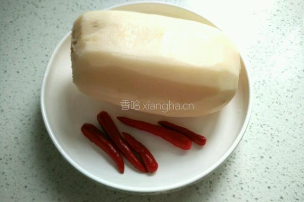 凉拌藕片的做法图解1