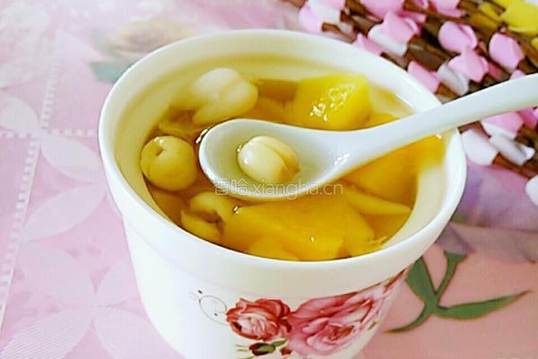 木瓜莲子羹的做法图解7