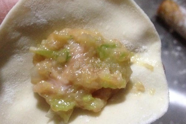 大肉萝卜蒸饺的做法图解8