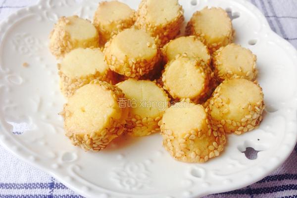 芝麻小西饼的做法图解5