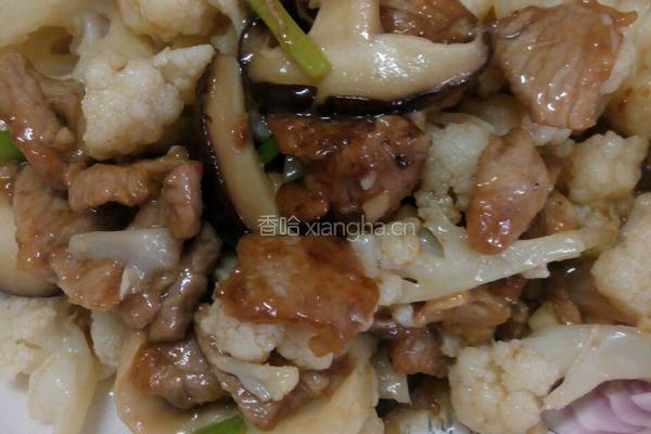 花菜肉片