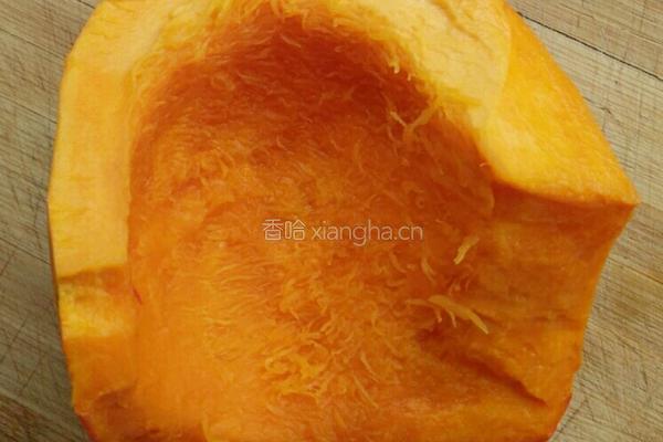 南瓜糯米团的做法图解1