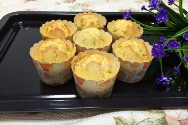 原味纸杯蛋糕的做法图解12