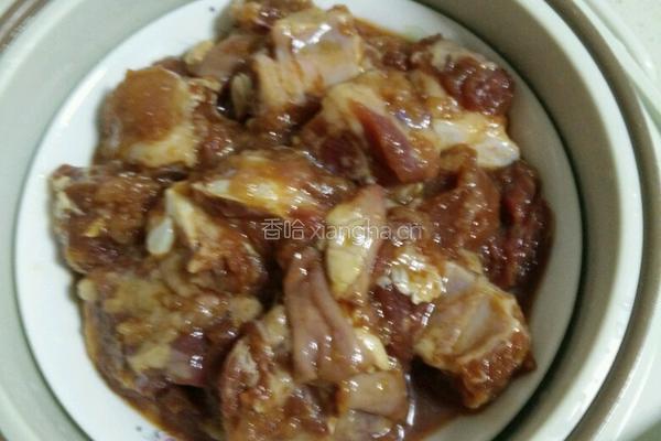 电饭煲蒸排骨的做法图解5