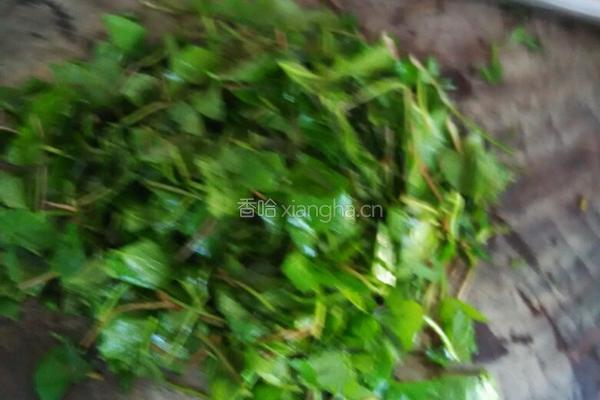 马蹄叶腊肉炒饭的做法图解1