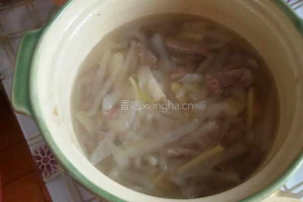 羊肉萝卜汤的做法图解8