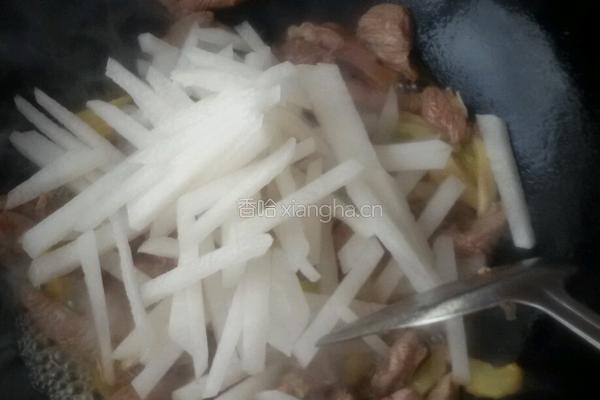 羊肉萝卜汤的做法图解6