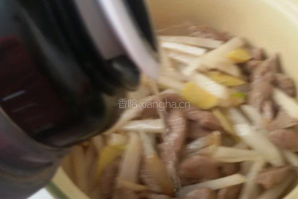 羊肉萝卜汤的做法图解7