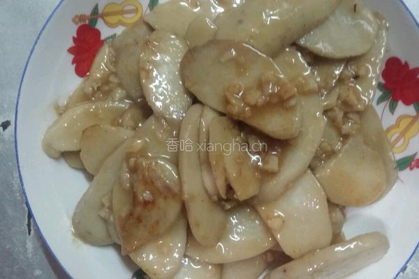 蒜蓉炒芋头的做法图解7