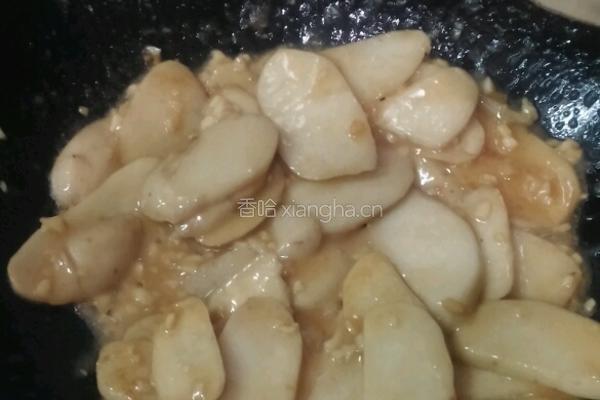 蒜蓉炒芋头的做法图解6