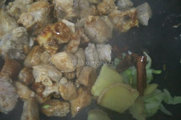 胡萝卜毛豆烧排骨的做法图解5