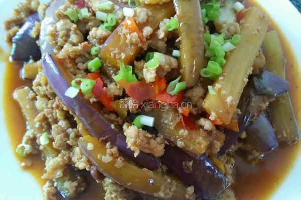 家常肉沫茄子的做法图解10