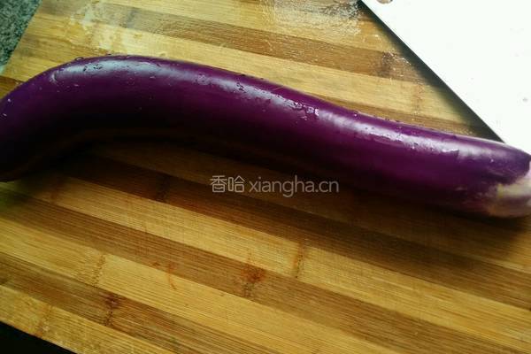 家常肉沫茄子的做法图解1