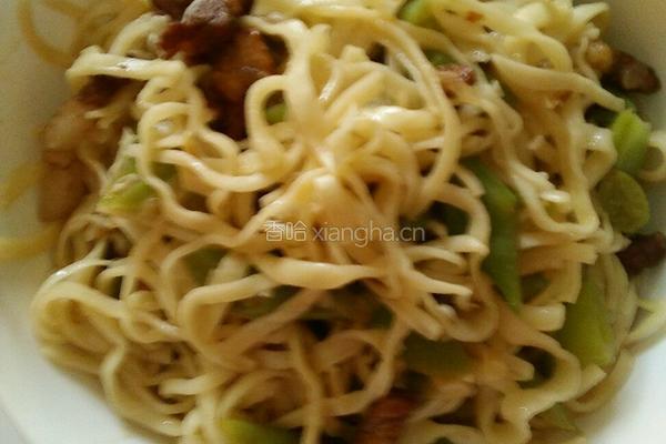 豆角闷面的做法图解11