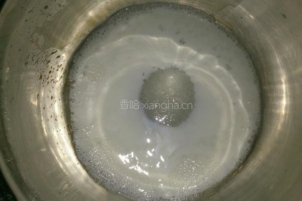 香蕉豆腐米蛋糕（冰淇淋奶黄）